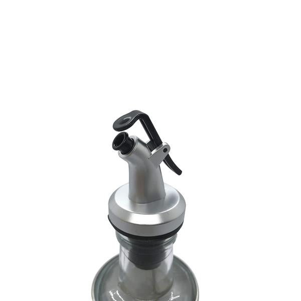 Porta Azeite Inox com Vidro 310 ML