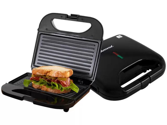 Sanduicheira E Grill Amvox Ams 370 Black