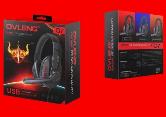 Headphone Game USB (OVLENG) Headset Gamer (SEMINOVO)