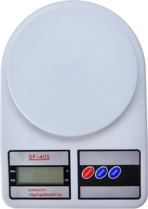 Balança Digital Cozinha SF-400 Branca - Até 10kg