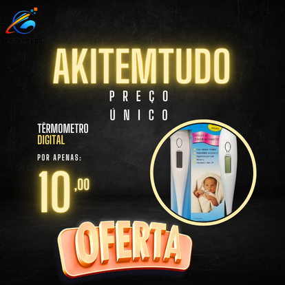 Termômetro Digital De Braço Mede Febre - Oferta Imperdível, Preço baixo.